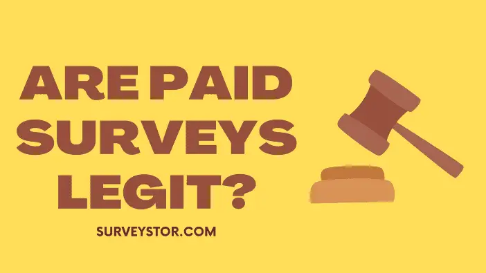 Are online surveys legit - Surveystor
