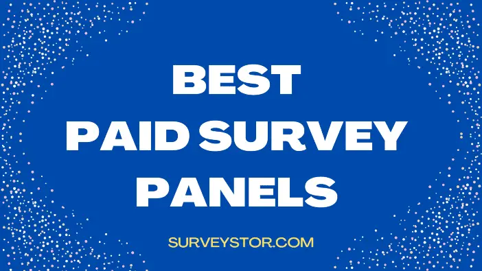Best Paid Survey Panels - Surveystor