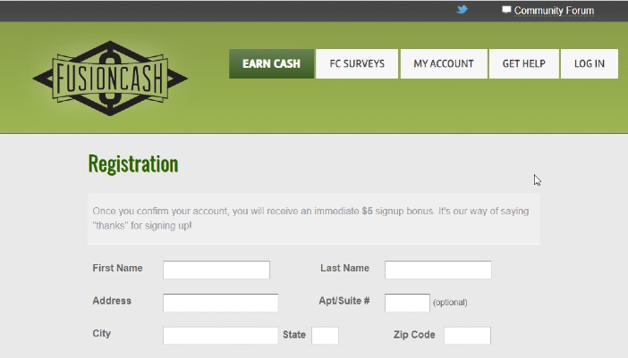 fusioncash image - Site like swagbucks