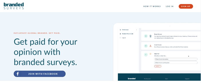 branded surveys surveys that pays instantly