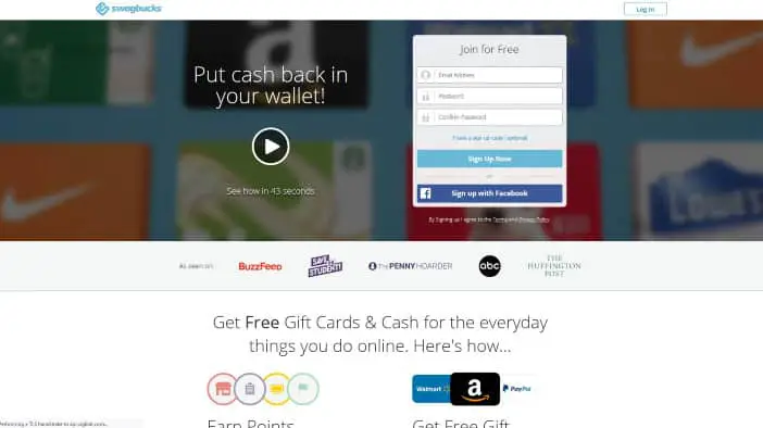 Swagbucks image - get paid to search the web 