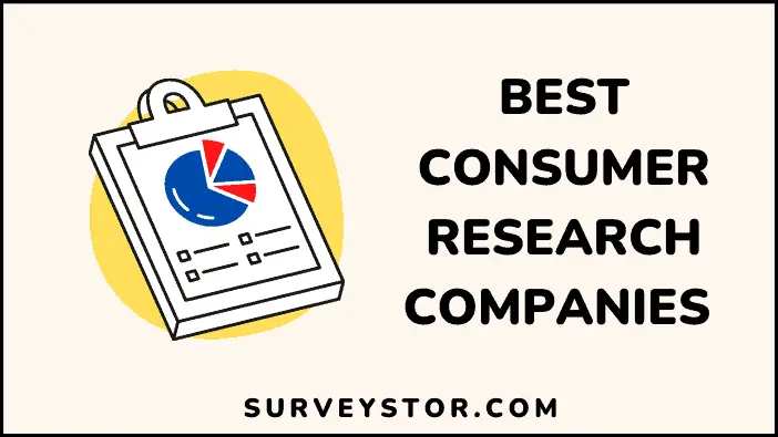 Best consumer research companies - Surveystor