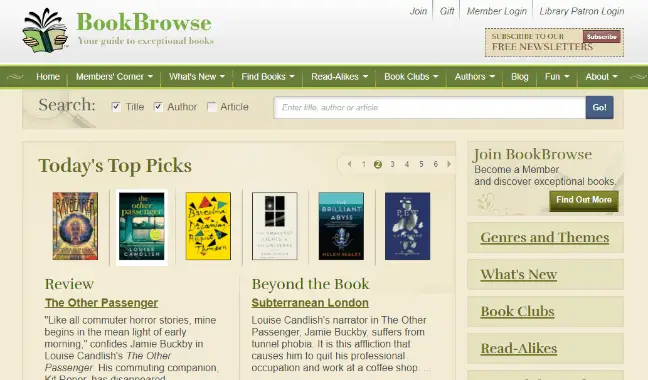 BookBrowse