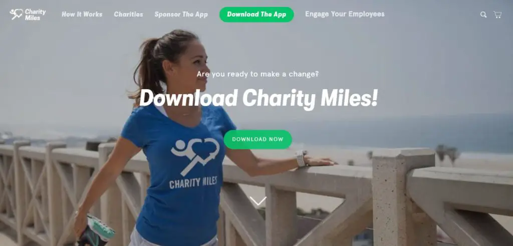 Charity Miles - get paid to lose weight