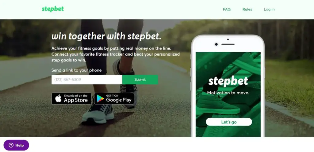 StepBet image - get paid to walk