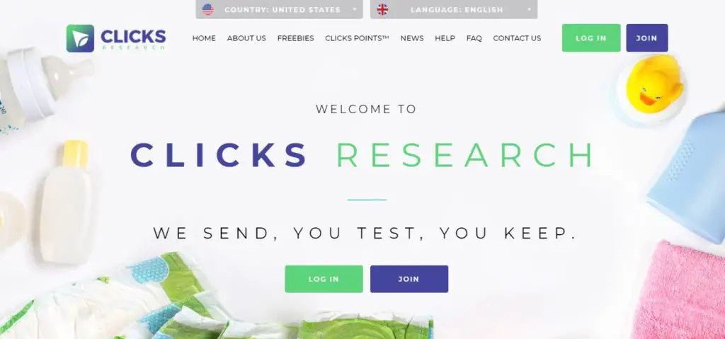 Clicks Research - get paid for reviewing products