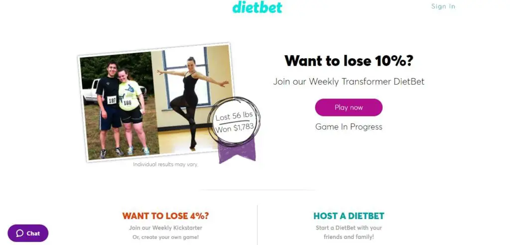DietBet image - get paid to lose weight