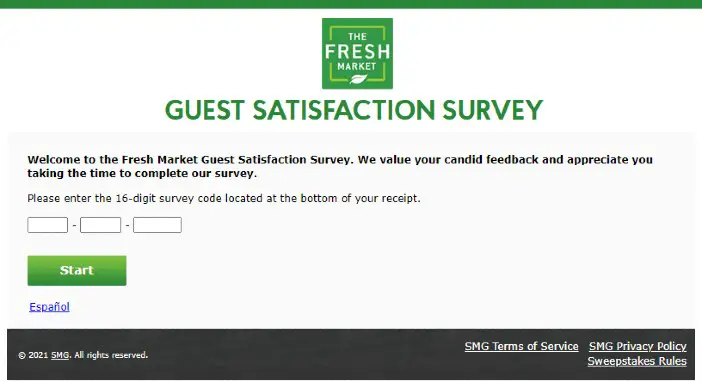 Fresh-Market Customer Feedback Survey - Surveystor