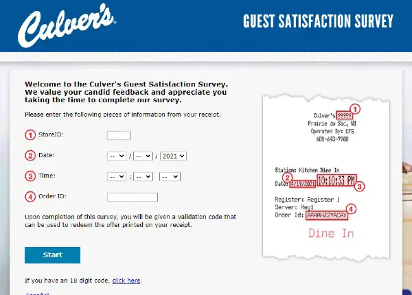 Tell Culver's Survey