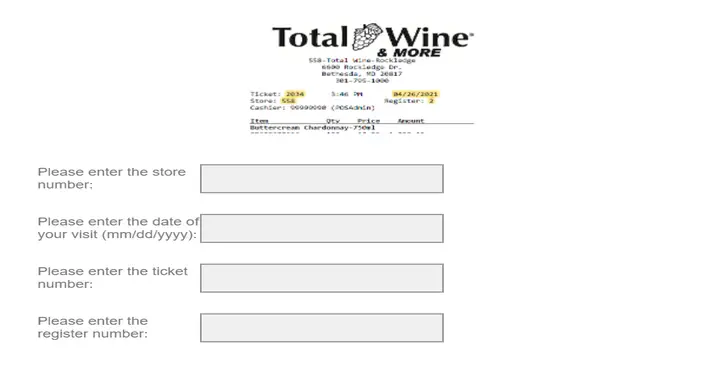 Total Wine Survey - Surveystor