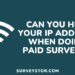 Hide IP Address for Paid Surveys - Surveystor