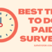 Best time to do paid surveys - Surveystor