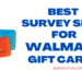 Best Survey Sites For Walmart Gift Cards
