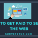 HOW TO GET PAID TO SEARCH THE WEB - Surveystor